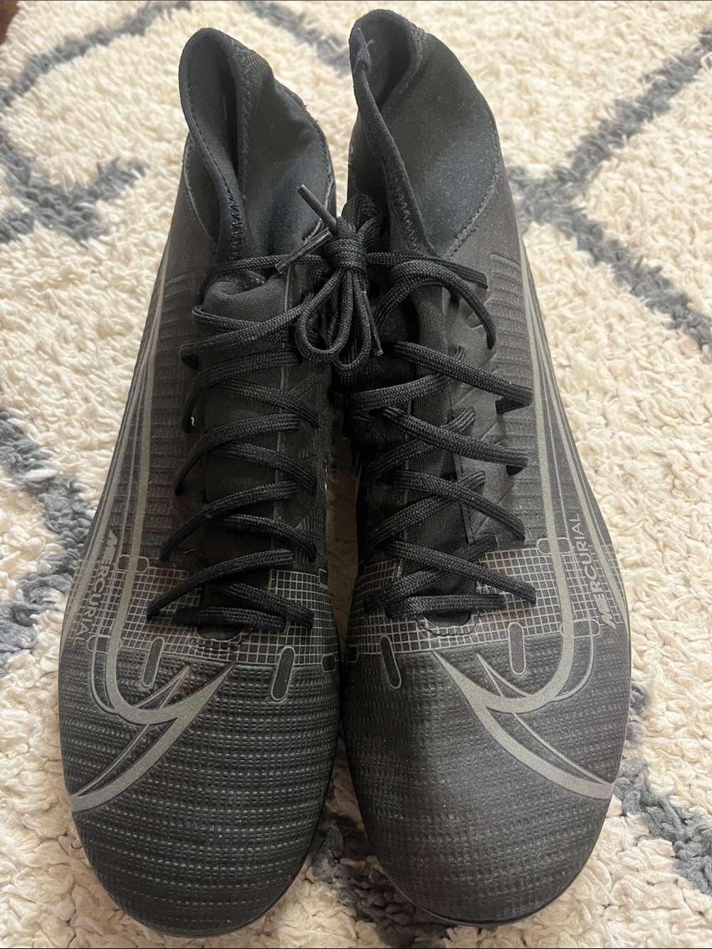 Nike Men’s Mercurial Black Soccer Cleats